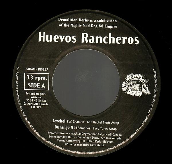 Huevos Rancheros / Vice Barons - Jezebel / Starlite Motel - 7 Inch