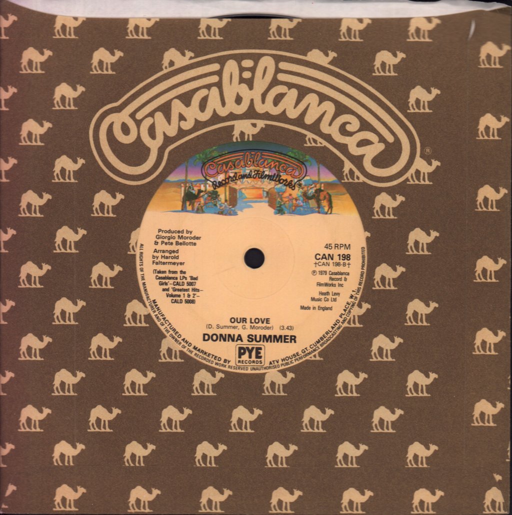 Donna Summer - Sunset People - 7 Inch