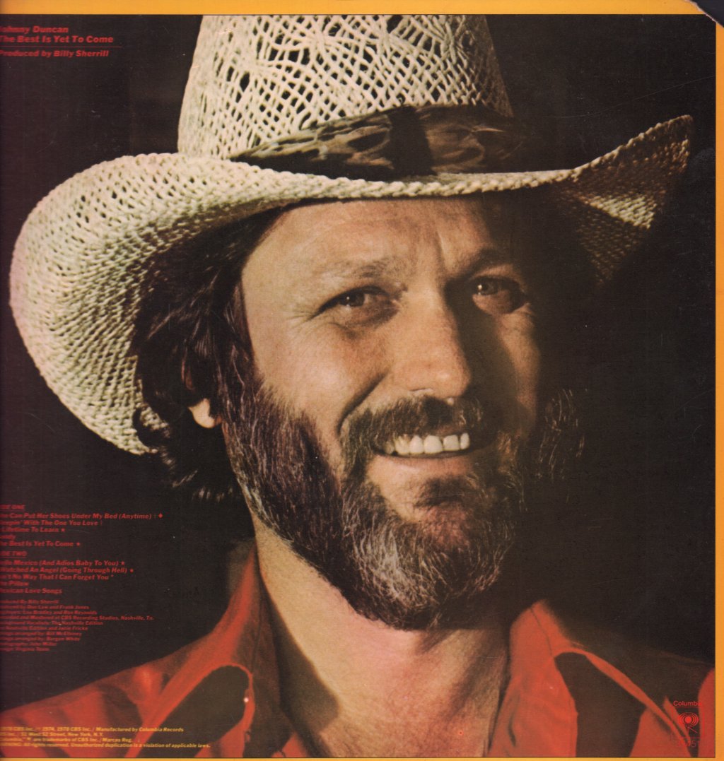 Johnny Duncan - Best Is Yet To Come - Lp