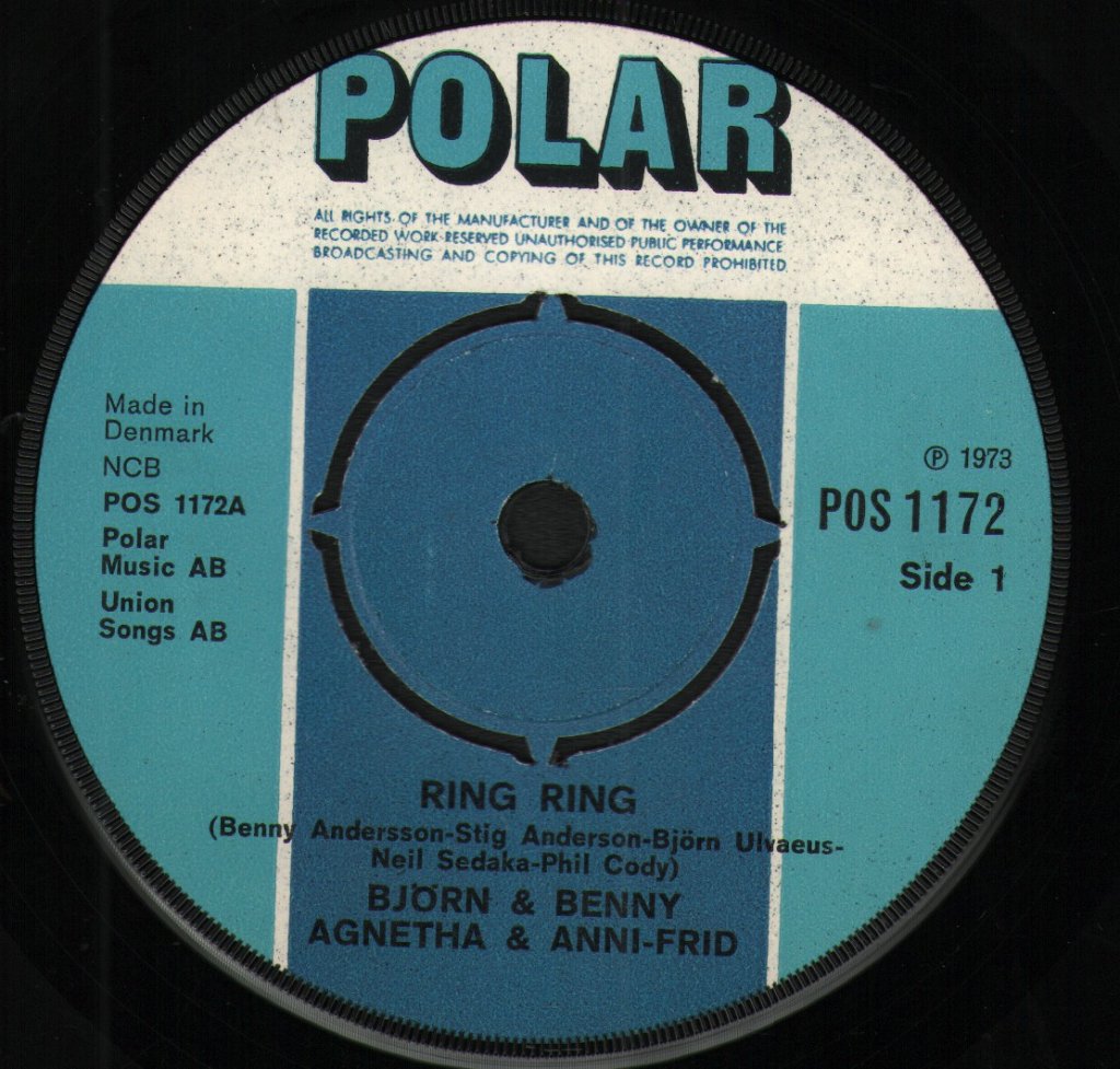 Björn & Benny, Agnetha & Anni-Frid - Ring Ring - 7 Inch
