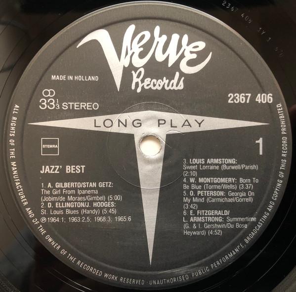 Various Artists - Jazz' Best - Lp