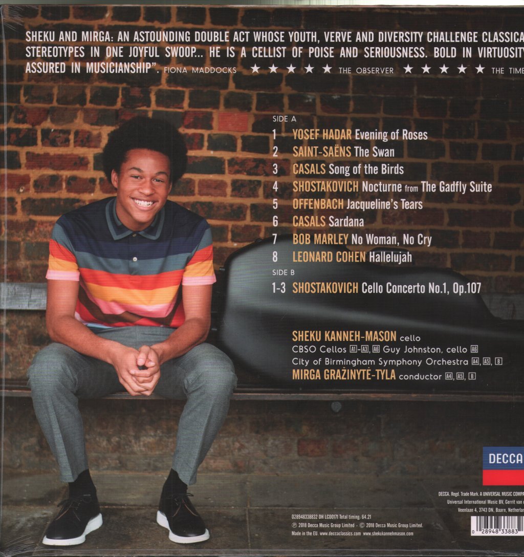 Sheku Kanneh-Mason - Inspiration - Lp