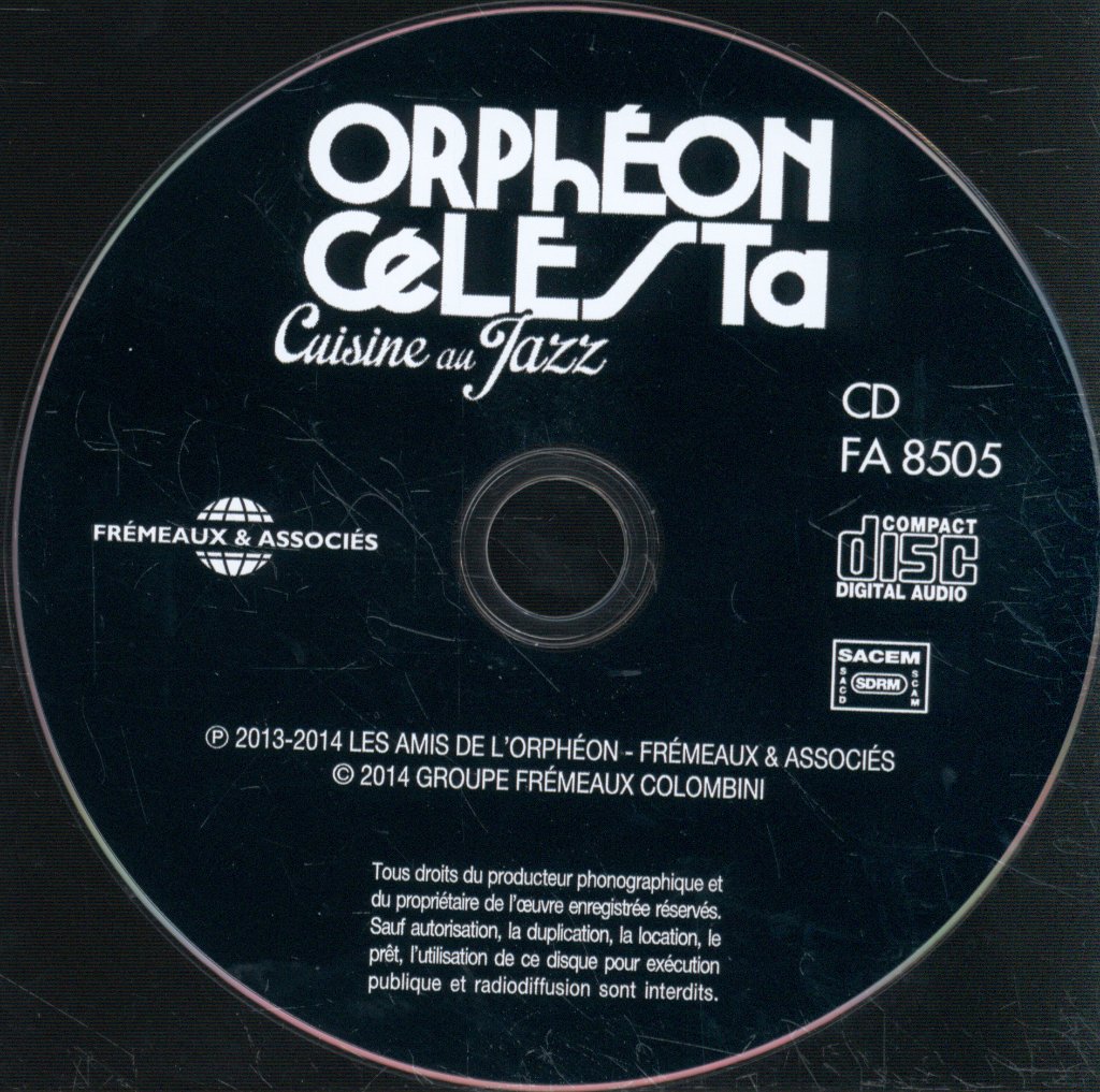 Orpheon Celesta - Cuisine au Jazz - Cd