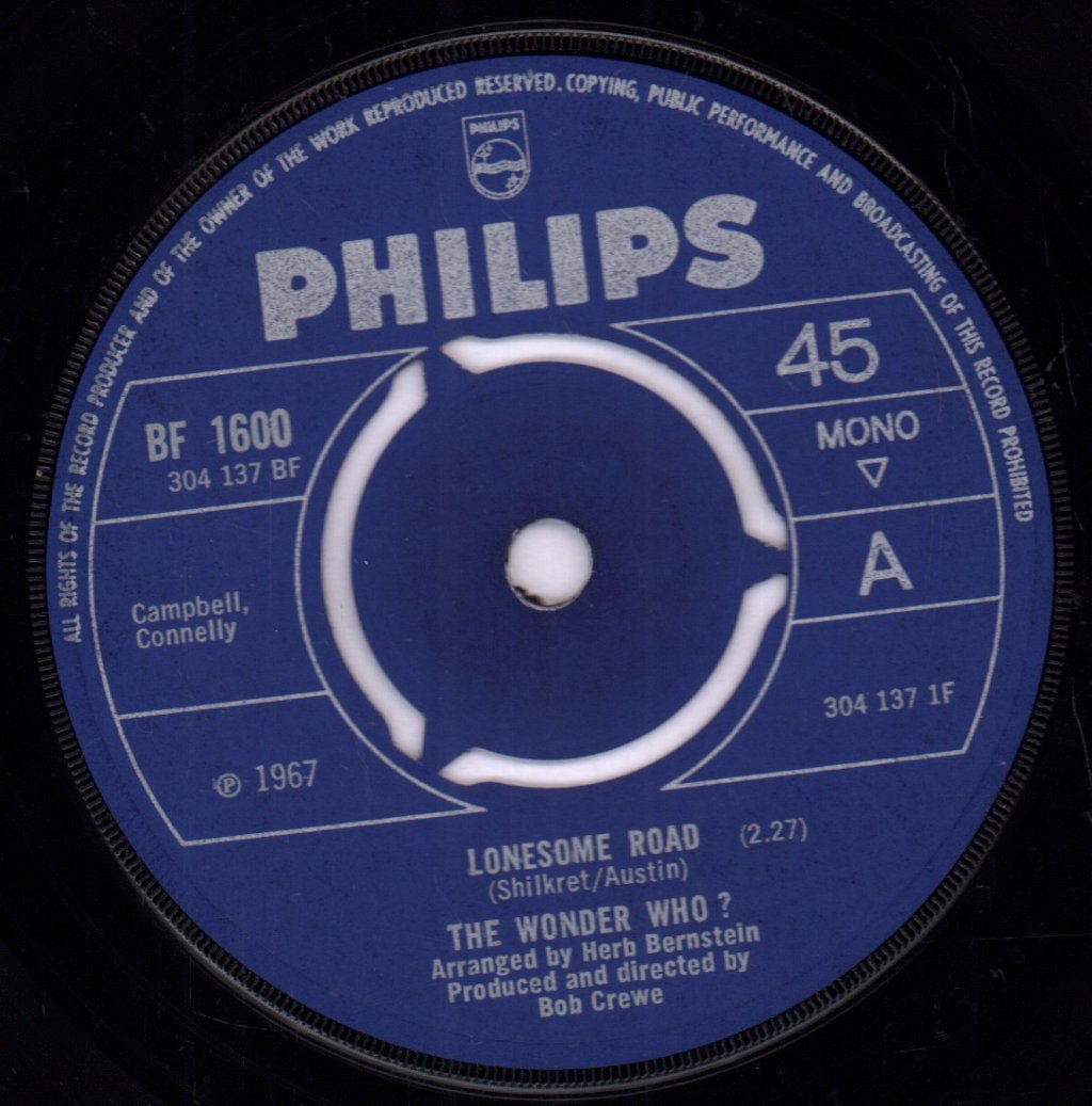 Wonder Who / 4 Seasons - Lonesome Road / Around And Around - 7 Inch