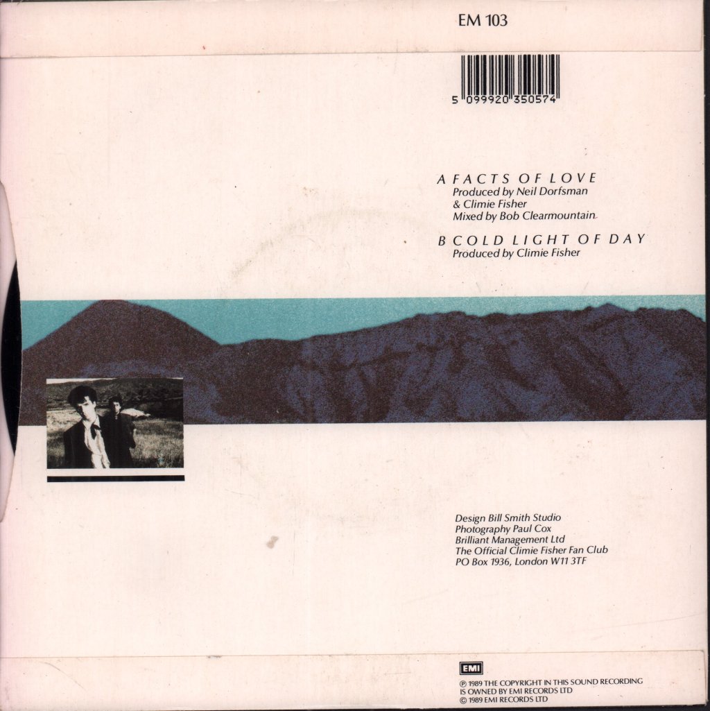 Climie Fisher - Facts Of Love - 7 Inch