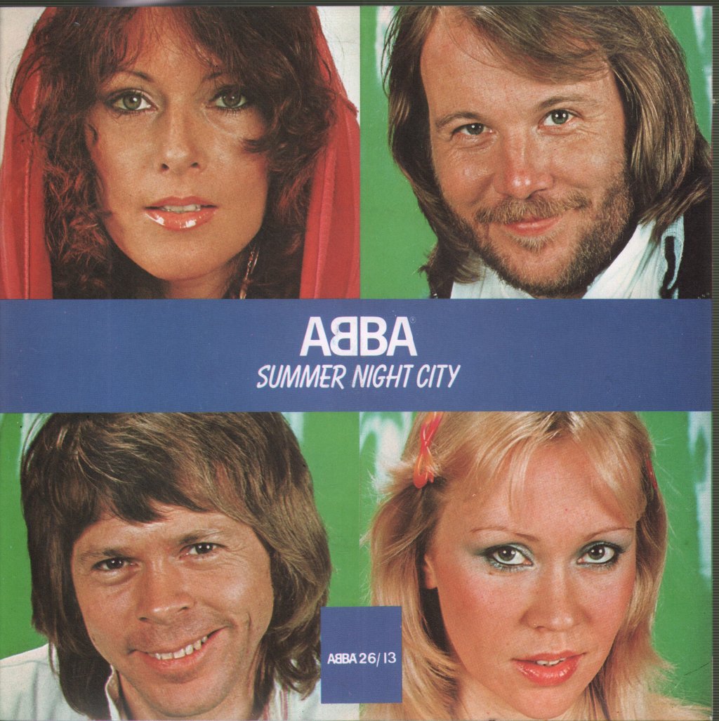 ABBA - Summer City Night - 7 Inch