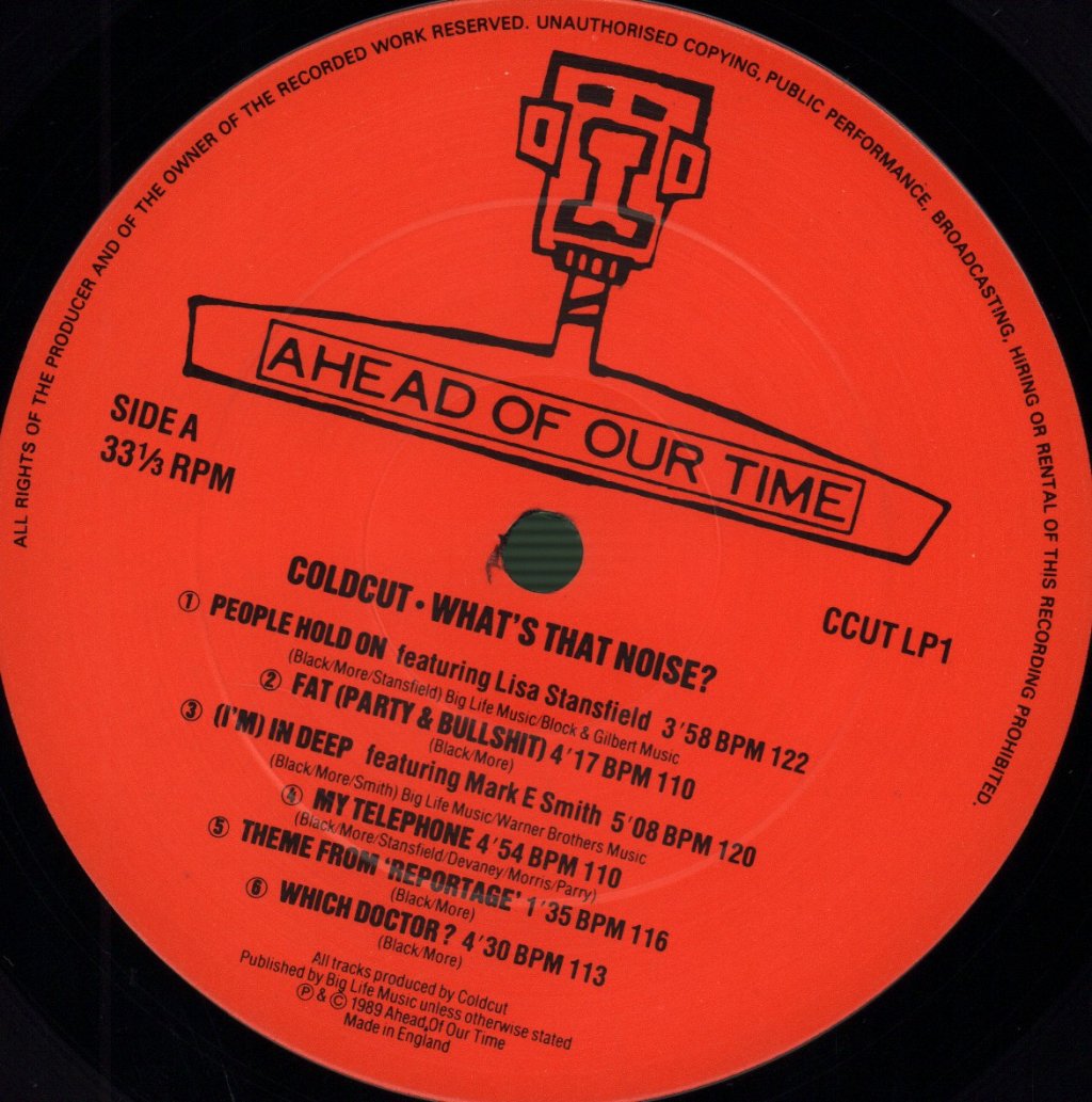 Coldcut - What's That Noise? - Double Lp