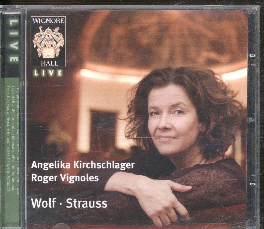 Angelika Kirchschlager ∙ Roger Vignoles - Wolf ∙ Strauss - Cd