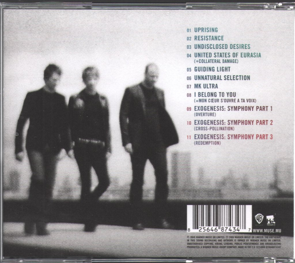 Muse - Resistance - Cd