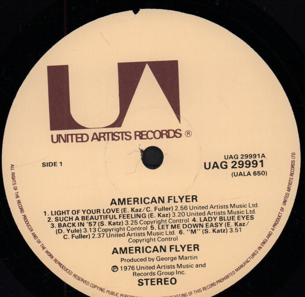 American Flyer - American Flyer - Lp