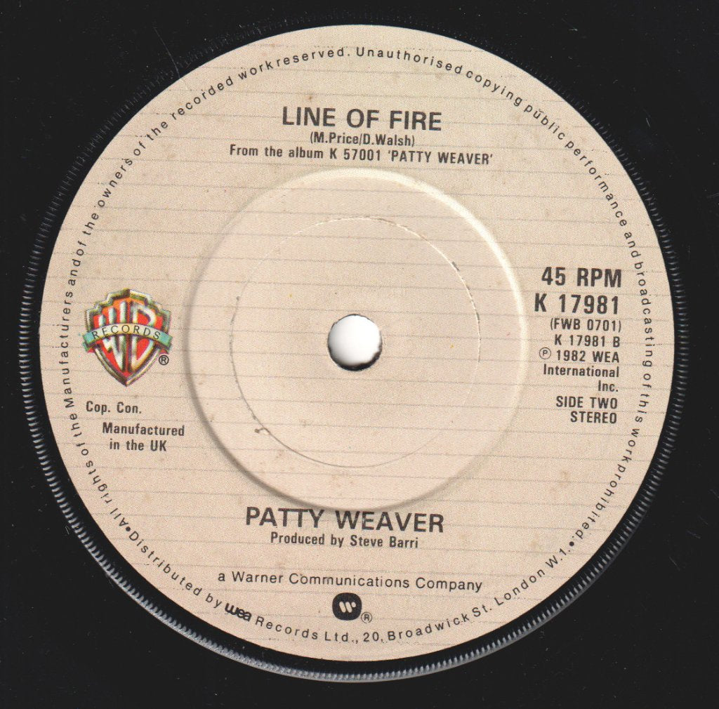Patty Weaver - Shot In The Dark - 7 Inch