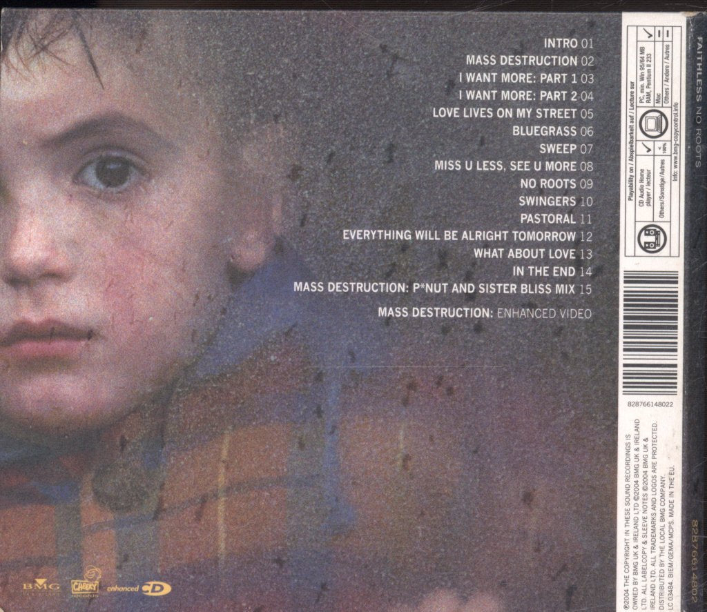 Faithless - No Roots - Cd