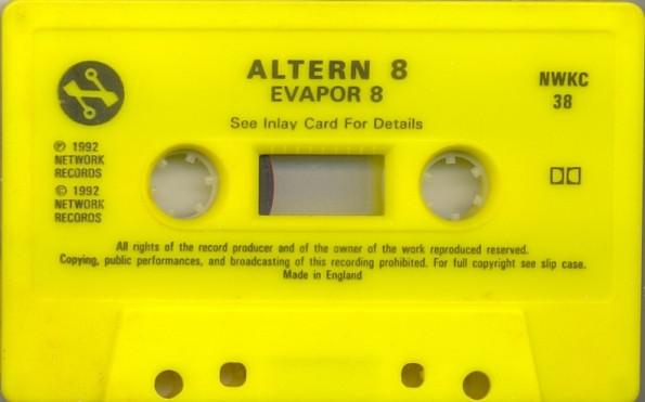 Altern 8 - Evapor 8 / Infiltrate 202 - Cassette