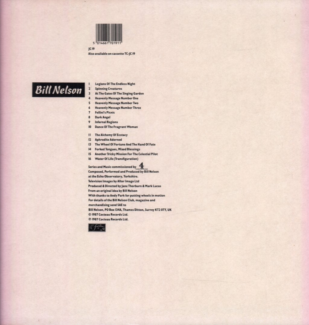 Bill Nelson - Map Of Dreams - Lp