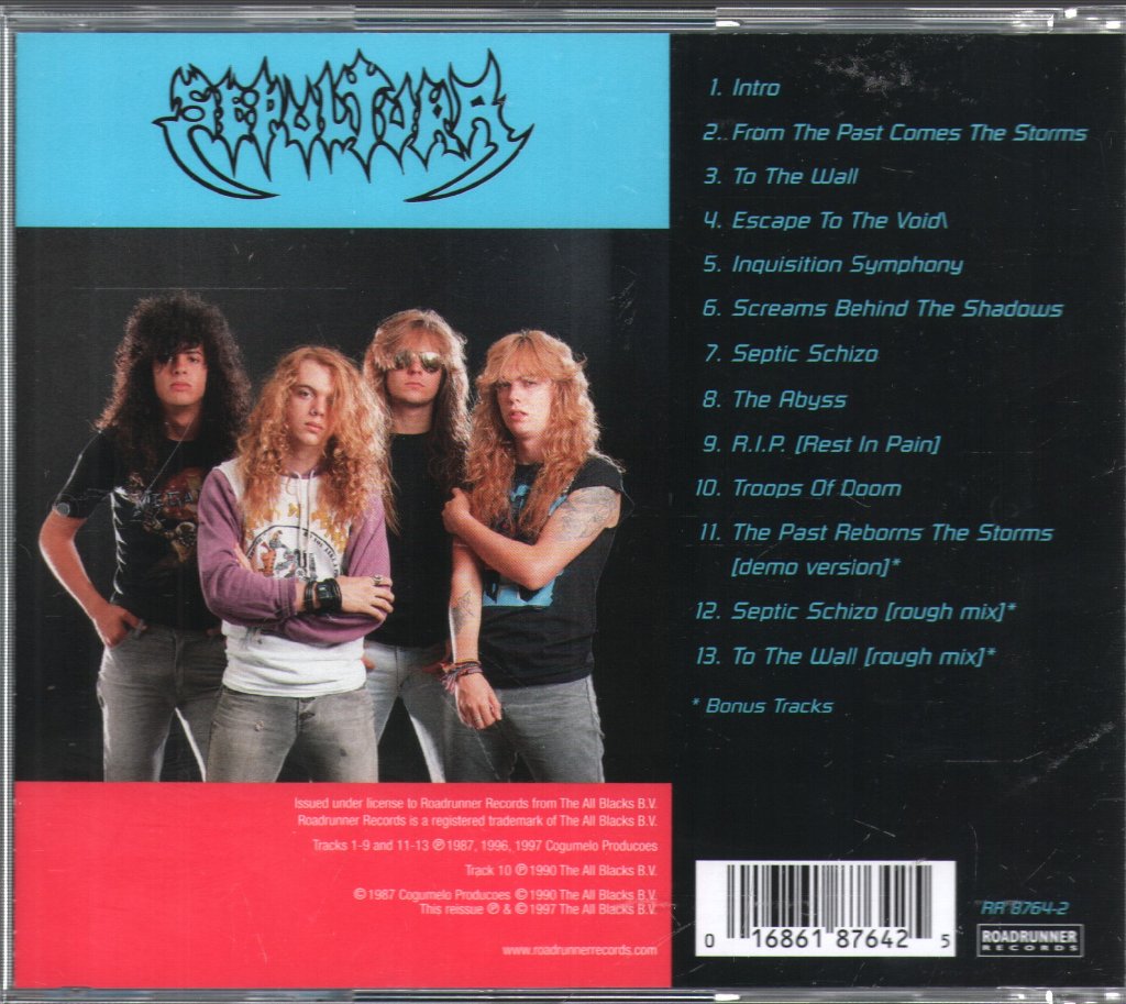 Sepultura - Schizophrenia - Cd