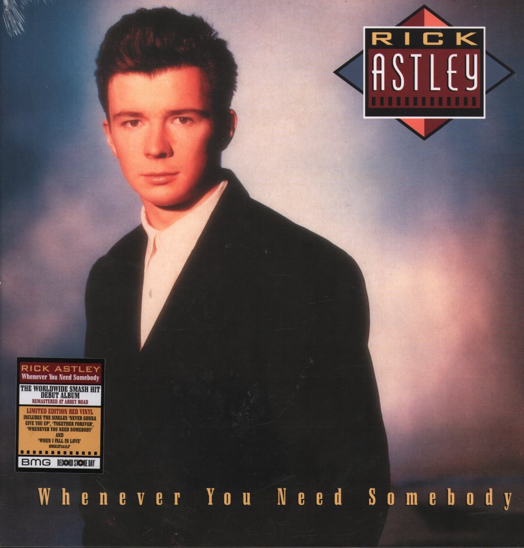 Rick Astley - Whenever You Need Somebody - Lp