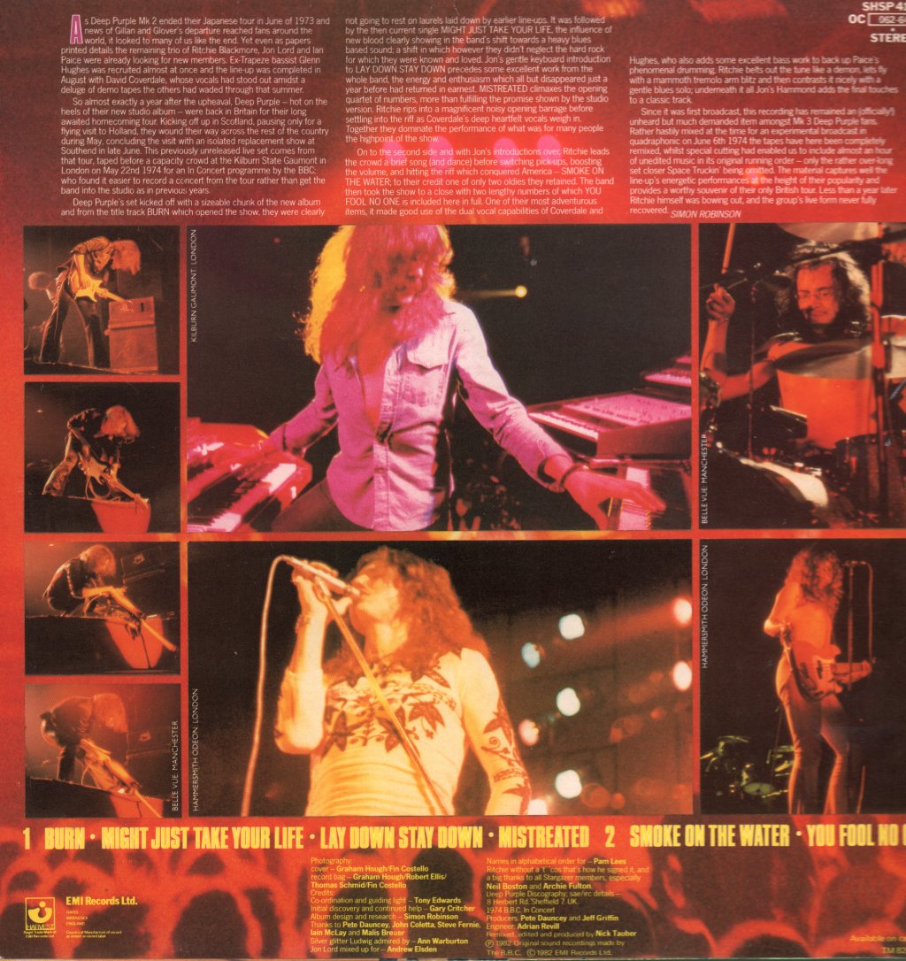Deep Purple - Live In London - Lp