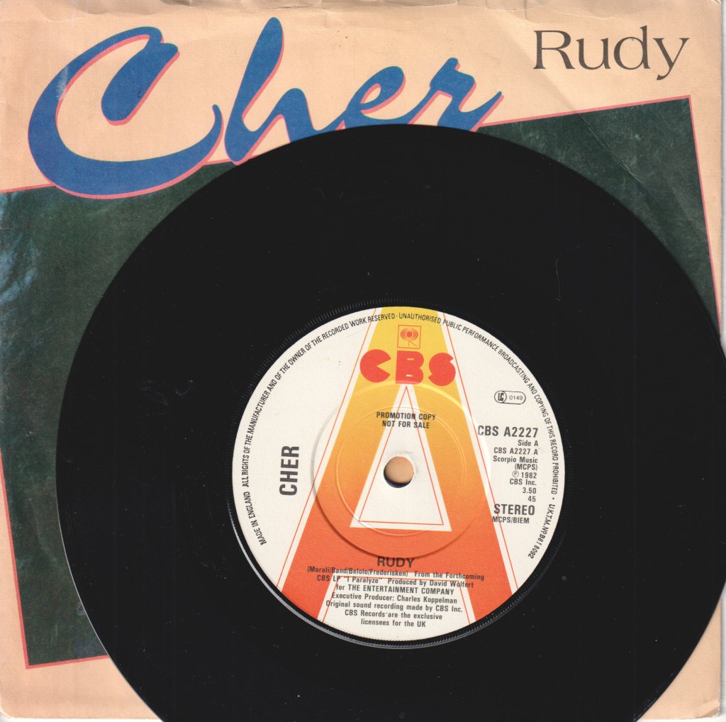 Cher - Rudy - 7 Inch
