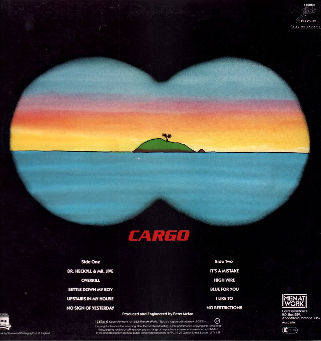 Men At Work - Cargo - Lp