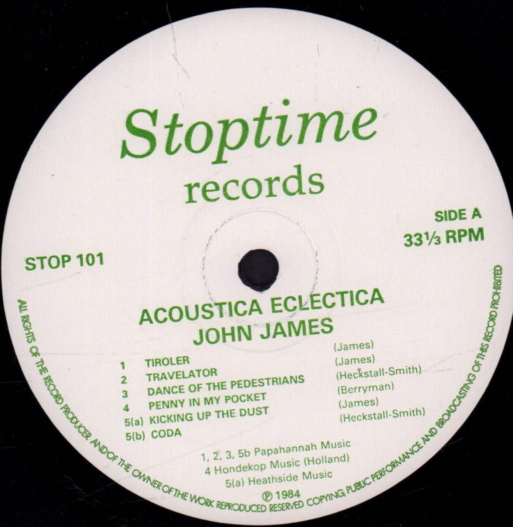 John James - Acoustica Eclectica - Lp