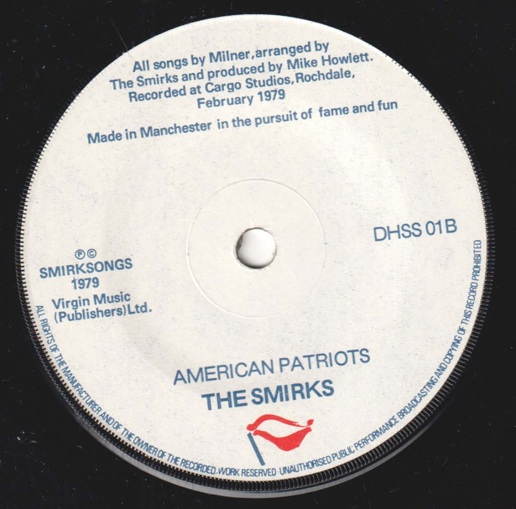 Smirks - American Patriots - 7 Inch