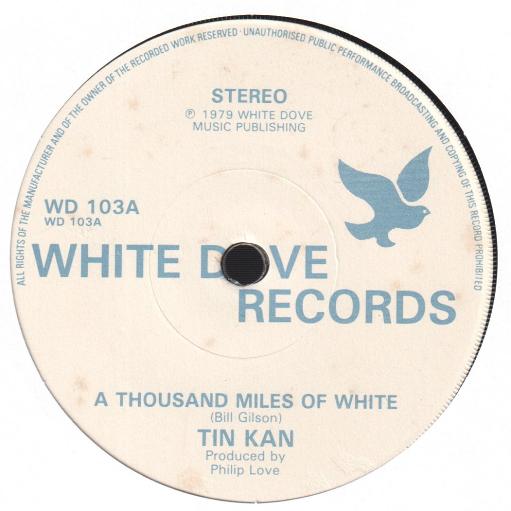Tin Kan - A Thousand Miles Of White - 7 Inch