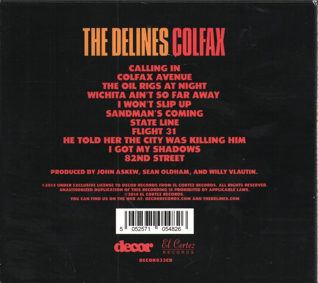 Delines - Colfax - Cd