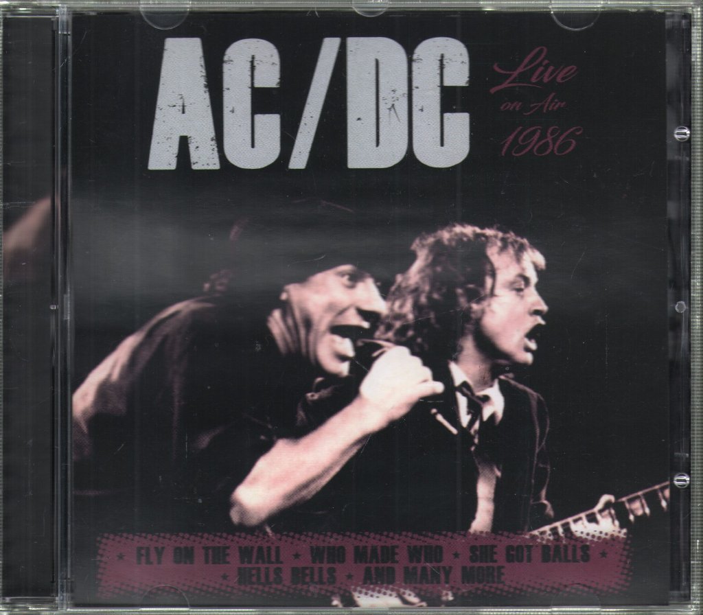 AC/DC - Live On Air 1986 - Cd