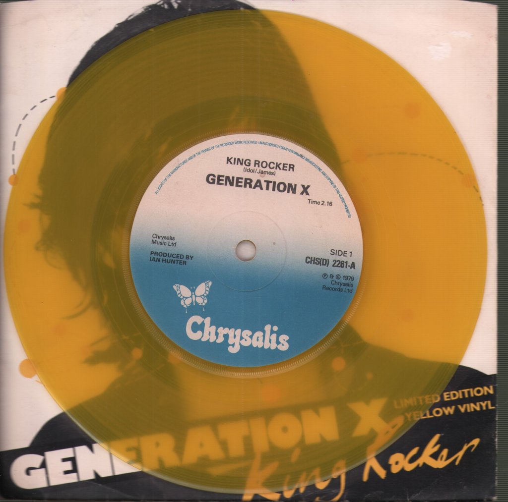 Generation X - King Rocker - 7 Inch