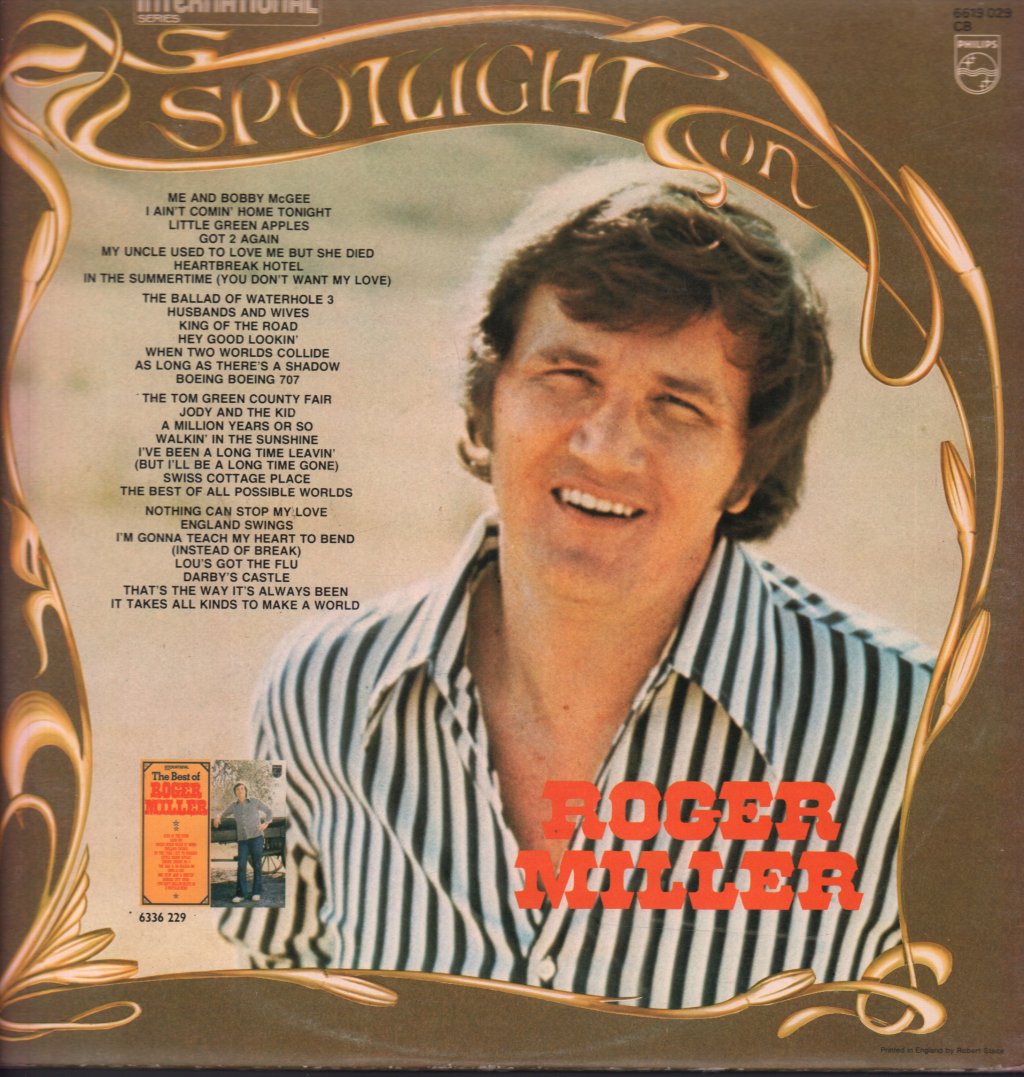 Roger Miller - Spotlight On Roger Miller - Double Lp