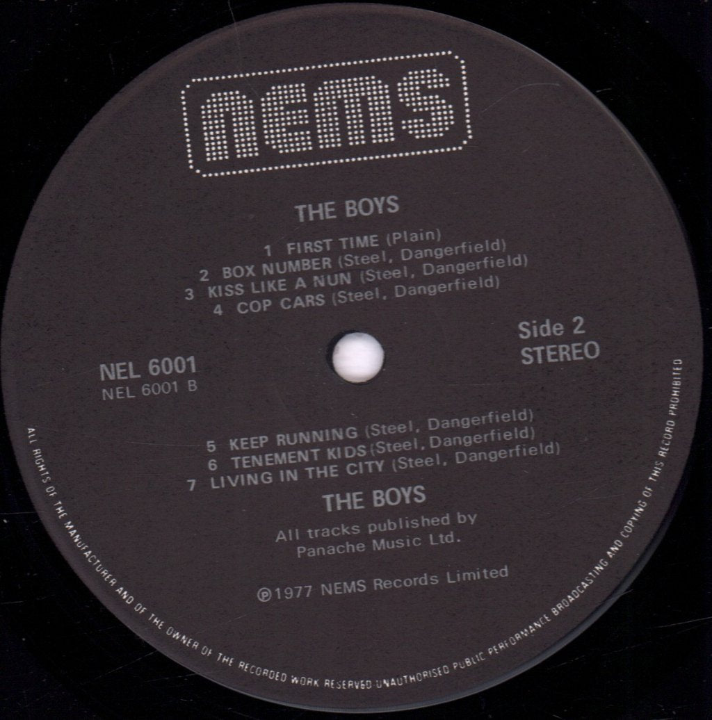 Boys (Punk Group) - Boys - Lp