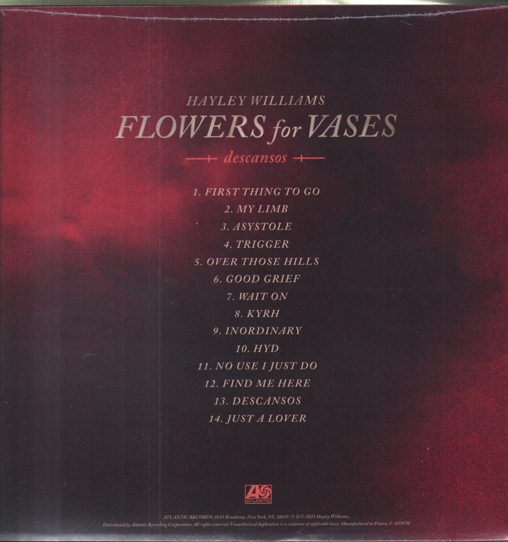 Hayley Williams - Flowers For Vases / Descansos - Lp