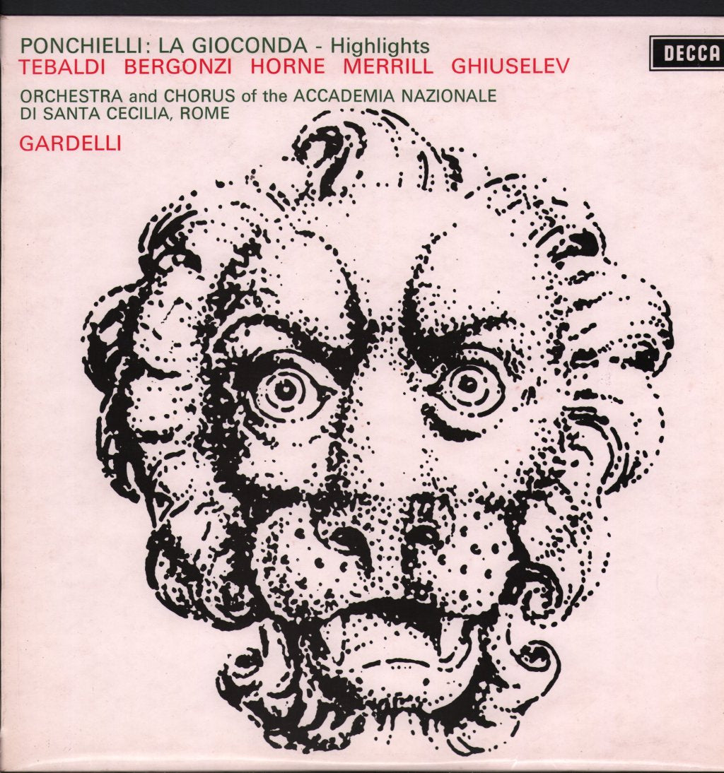 Renata Tebaldi / Carlo Bergonzi / Marilyn Horne / Robert Merrill / Nicola Ghiuselev - Ponchielli - La Gioconda - Highlights - Lp