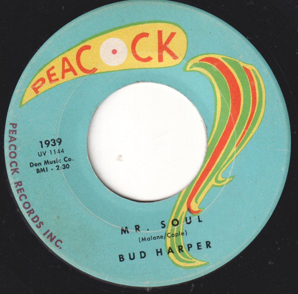 Bud Harper - Mr. Soul - 7 Inch