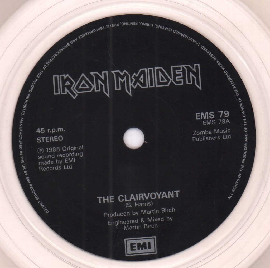 Iron Maiden - Clairvoyant - 7 Inch