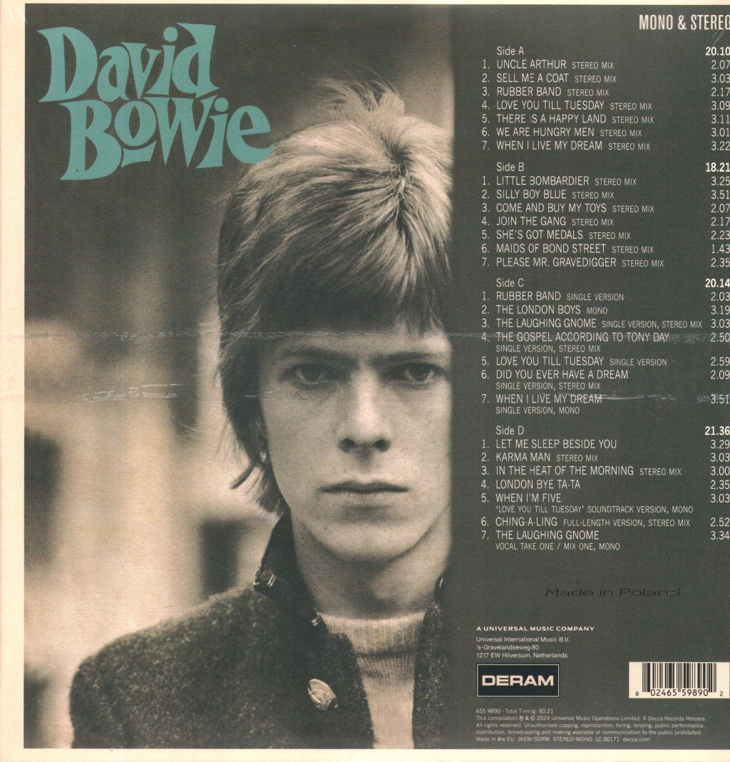 David Bowie - David Bowie - Double Lp
