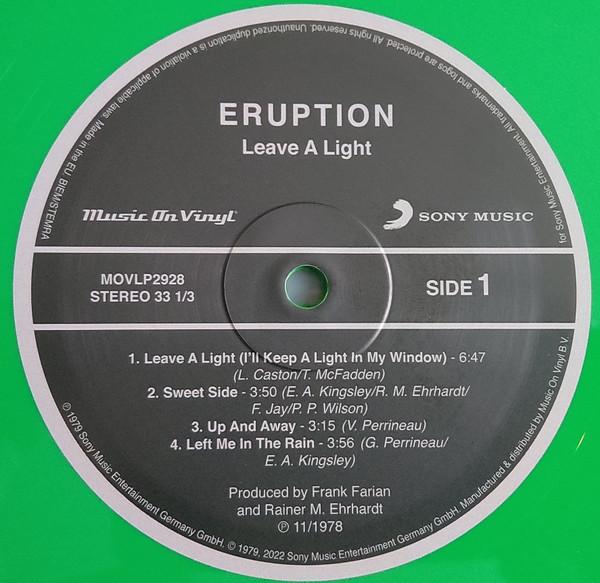 Eruption - Leave A Light - Lp
