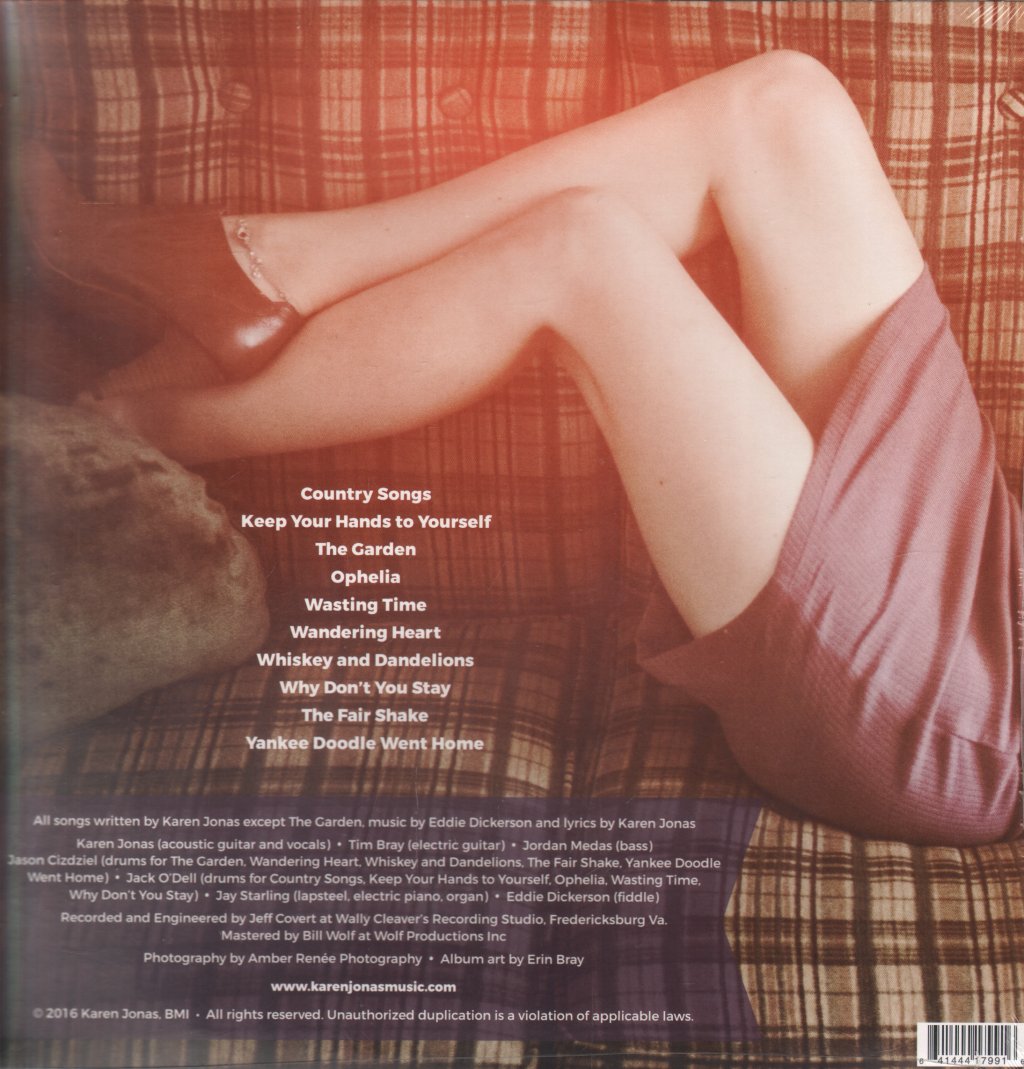 Karen Jonas - Country Songs - Lp