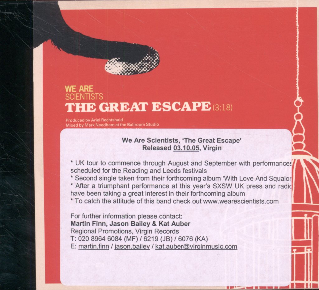 We Are Scientists - Great Escape - Cd