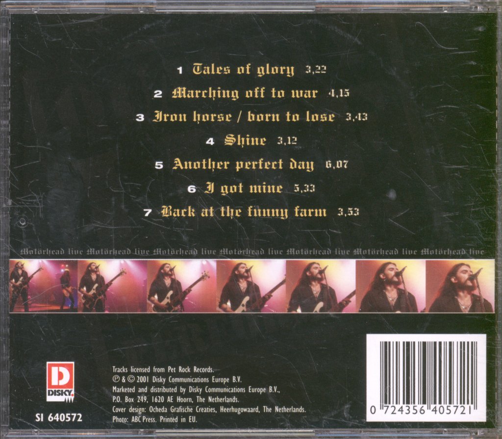 Motorhead - I Got Mine - Cd