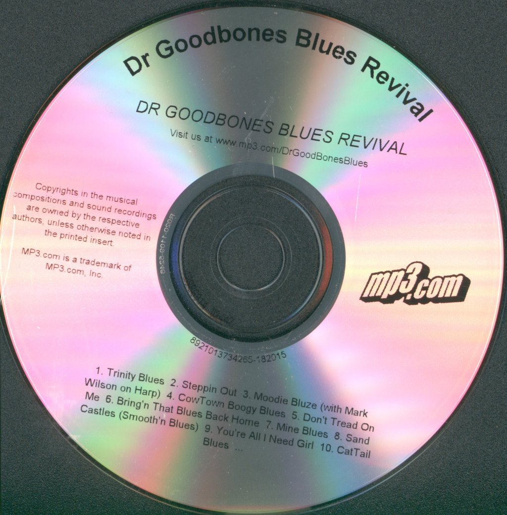 Dr Goodbones Blues Revival - Dr Goodbones Blues Revival - Cdr