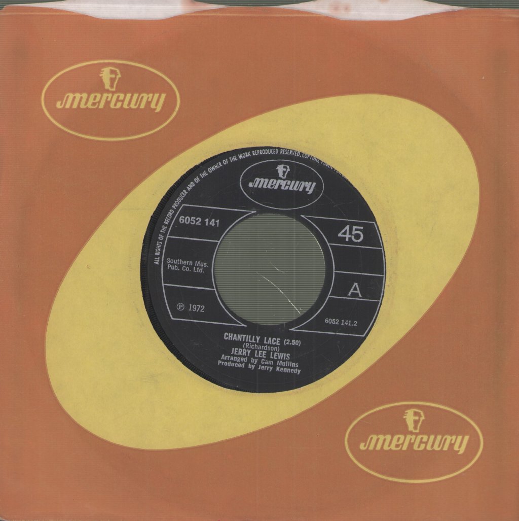Jerry Lee Lewis - Chantilly Lace/think about it darlin' - 7 Inch