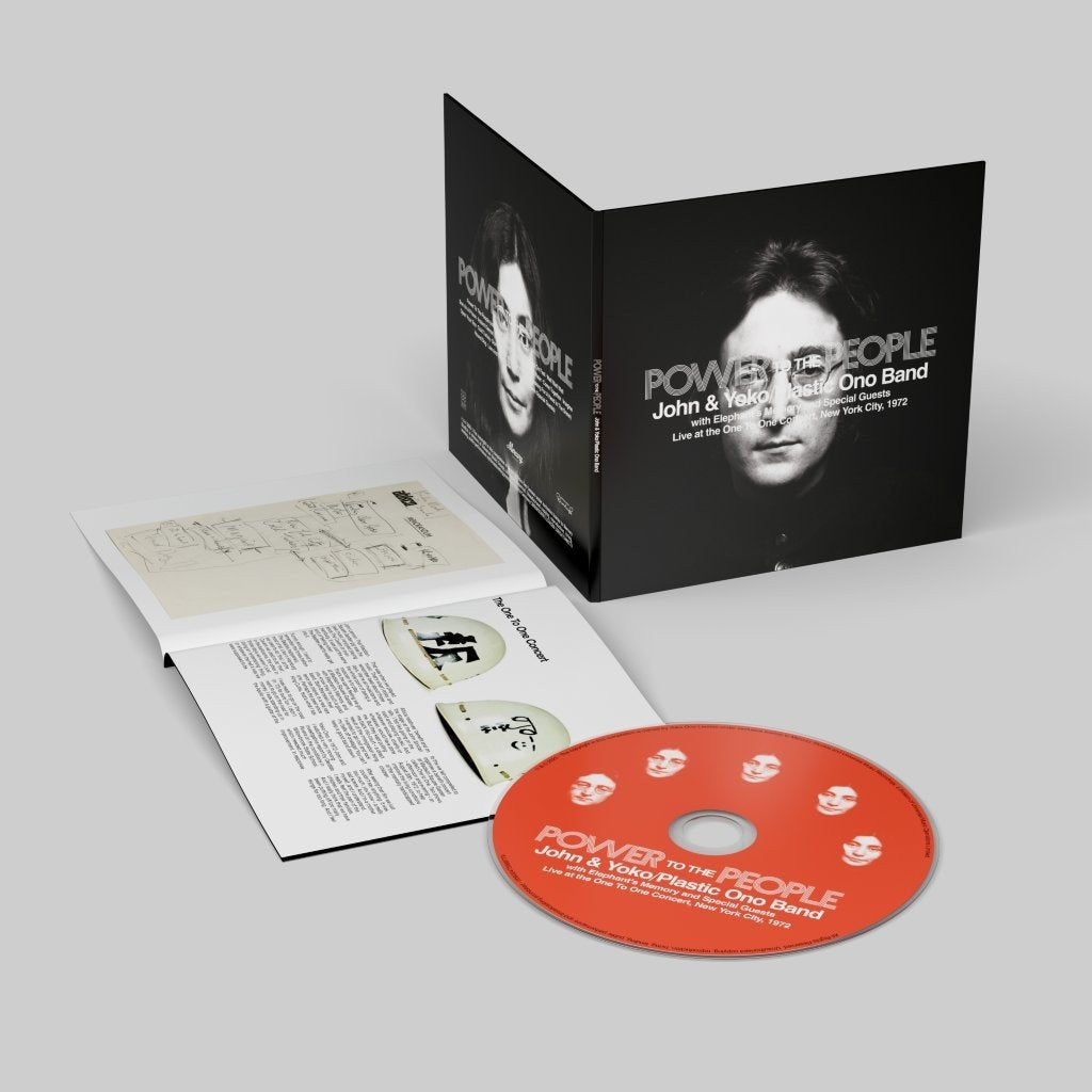 Plastic Ono Band, John Lennon and Yoko - Power to The People - Cd