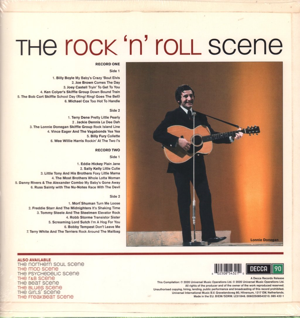 Various Artists - Rock 'N' Roll Scene - Double Lp