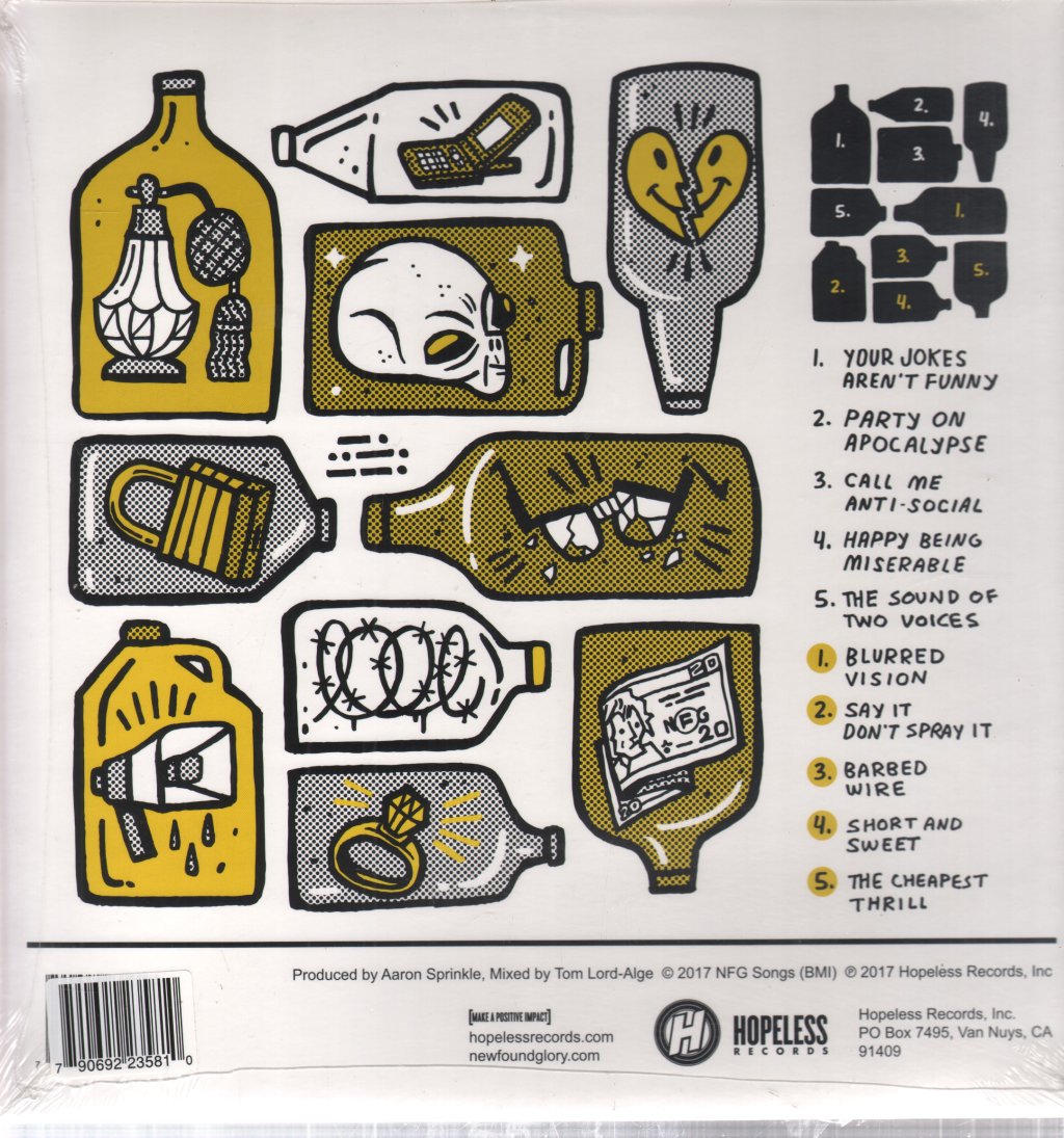 New Found Glory - Makes Me Sick - Lp