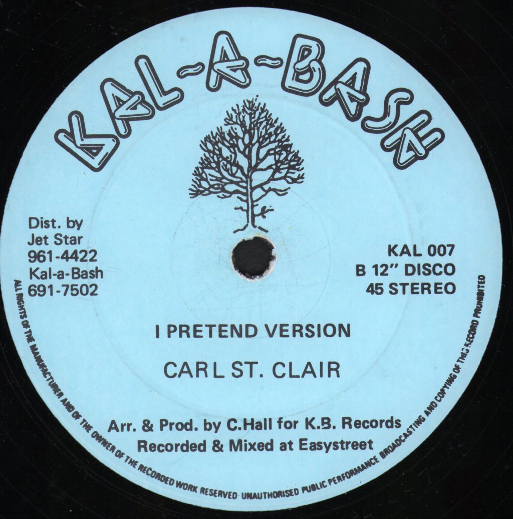 Carl St. Clair - I Pretend - 12 Inch