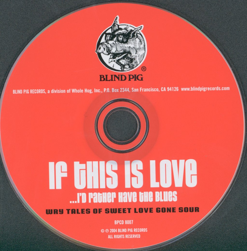Various Artists - If This Is Love...I'd Rather Have The Blues - Cd