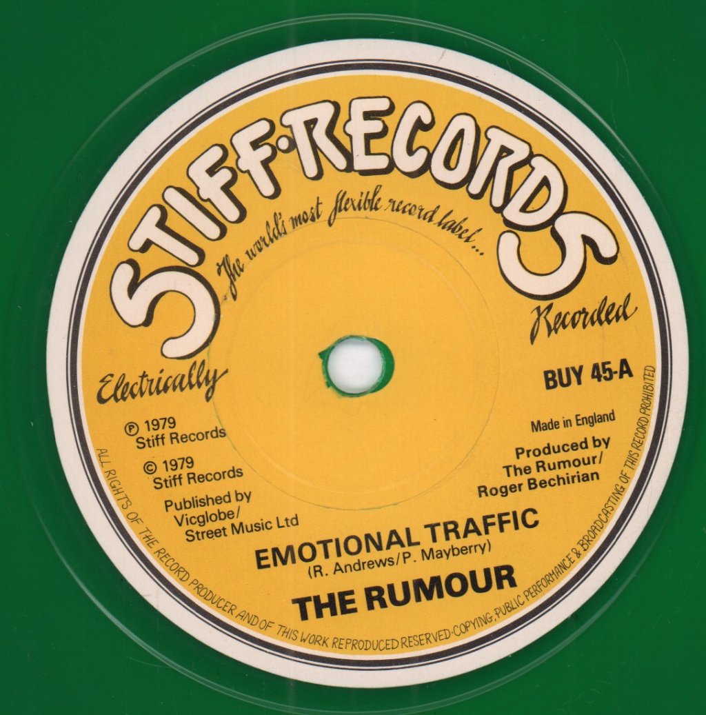 Rumour (Graham Parker Group) - Hard Enough To Show - 7 Inch
