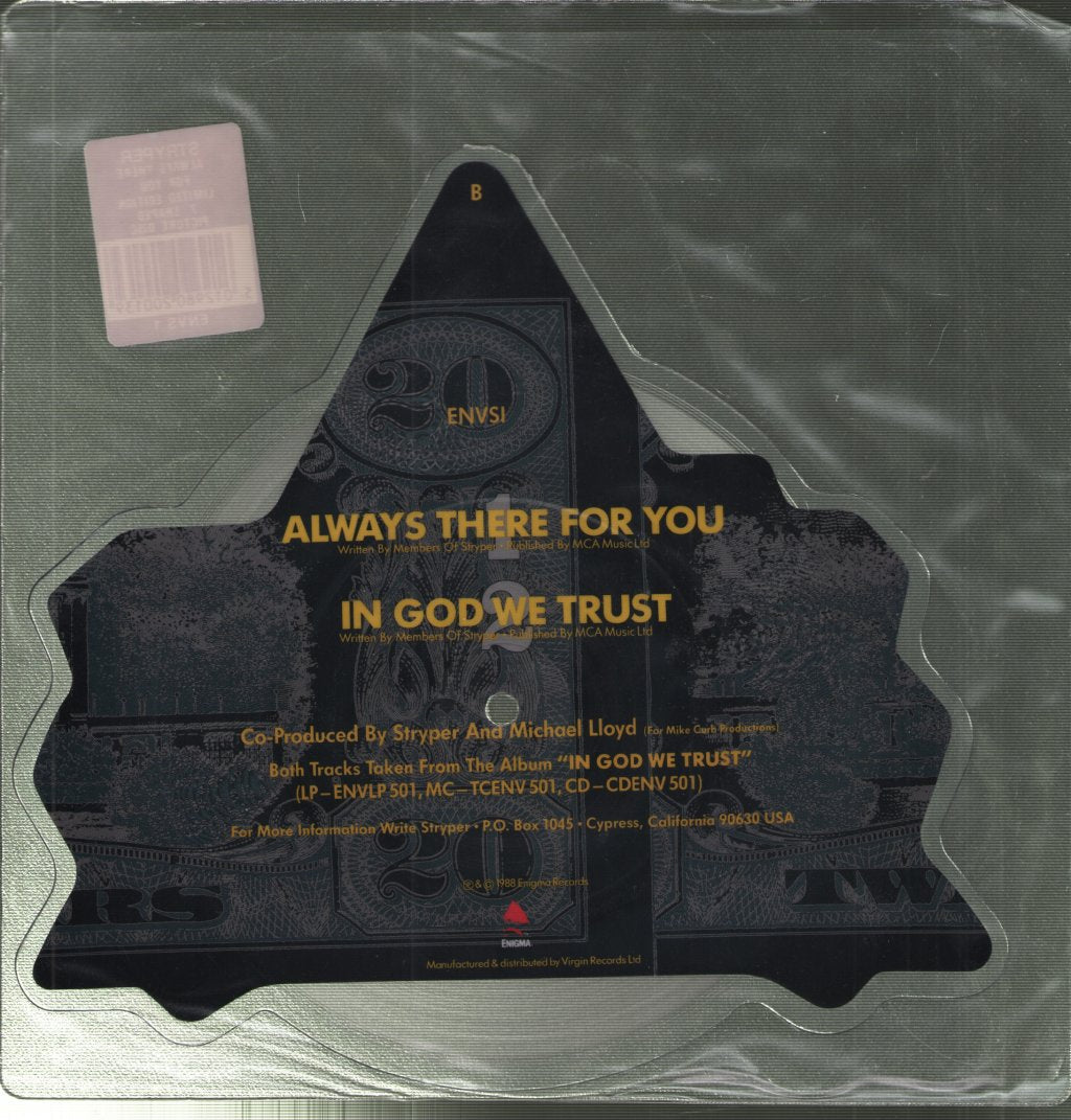 Stryper - Always There For You - 7 Inch