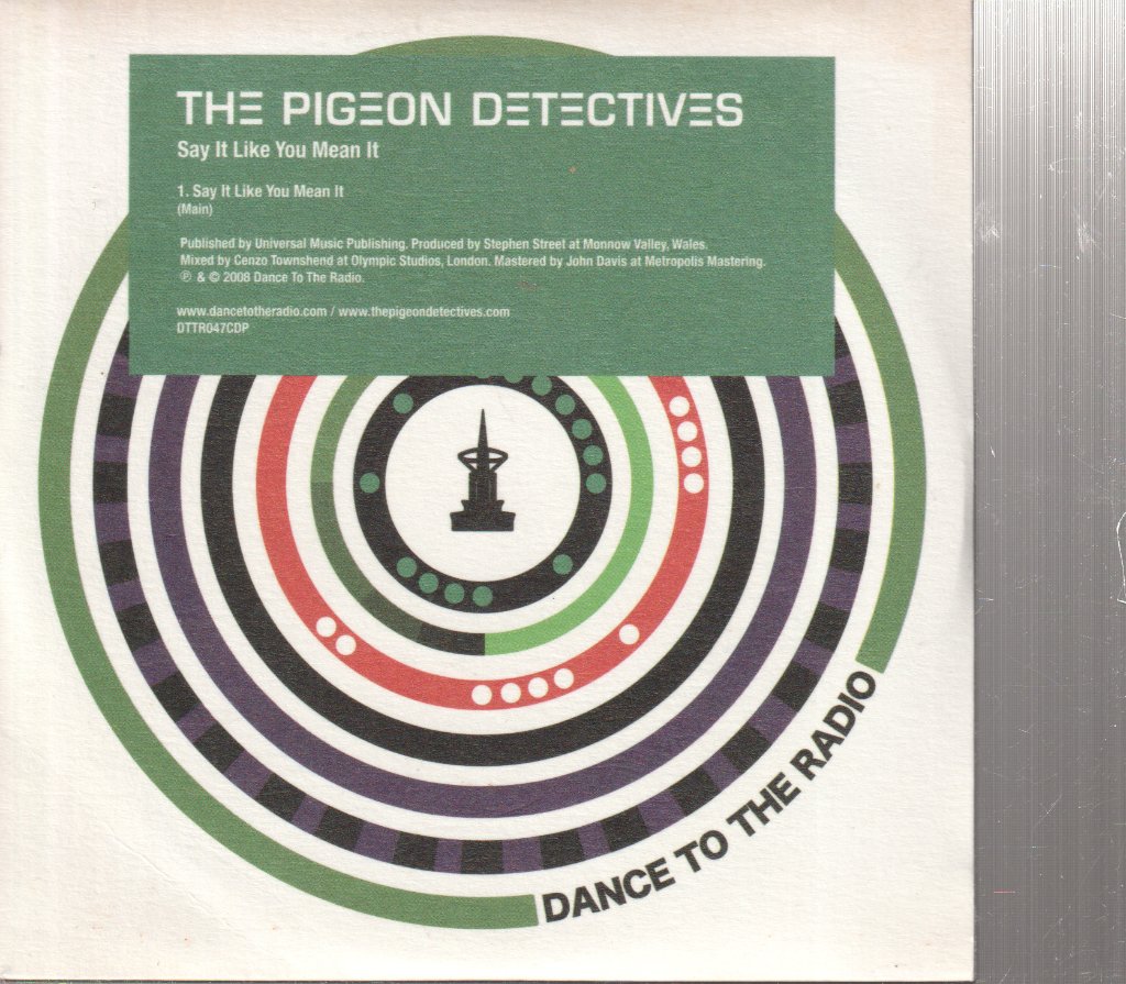Pigeon Detectives - Say It Like You Mean It - Cd